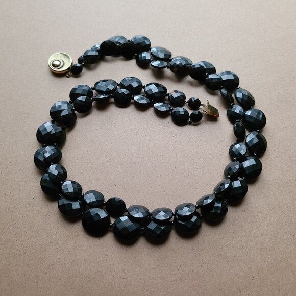 vintage double strand necklace - Picture 3 of 4